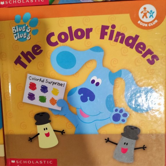 4 Scholastic hardcover books 2 Blue, Bob the builder, Dora the explorer - Picture 5 of 10